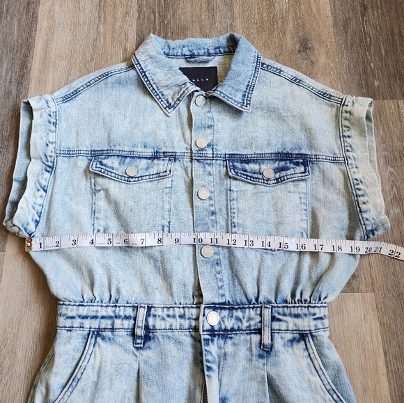 BLANK NYC DENIM ROMPER - Picture 6 of 14